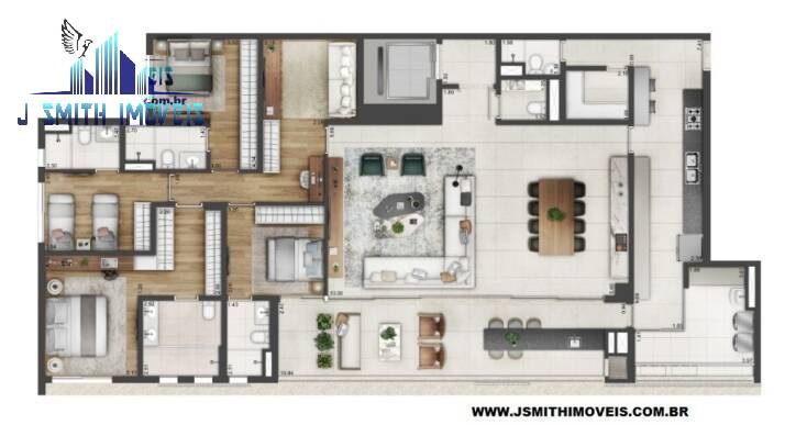 Apartamento, 4 quartos, 250 m² - Foto 15